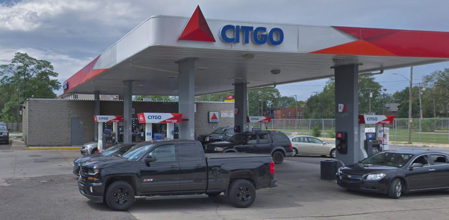 Woodward & Euclid Citgo Gas Station GetCoins 8351 Woodward Ave
